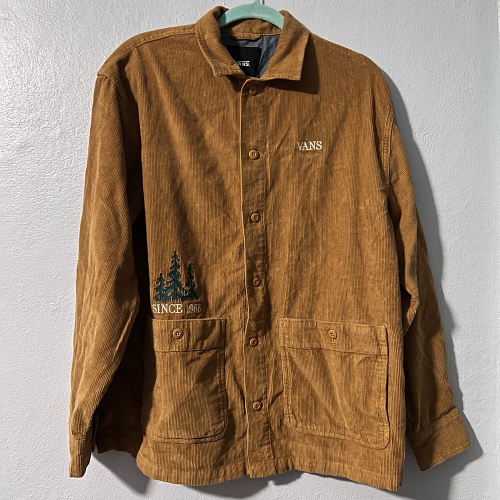 Scenic Cord Shacket - Vans